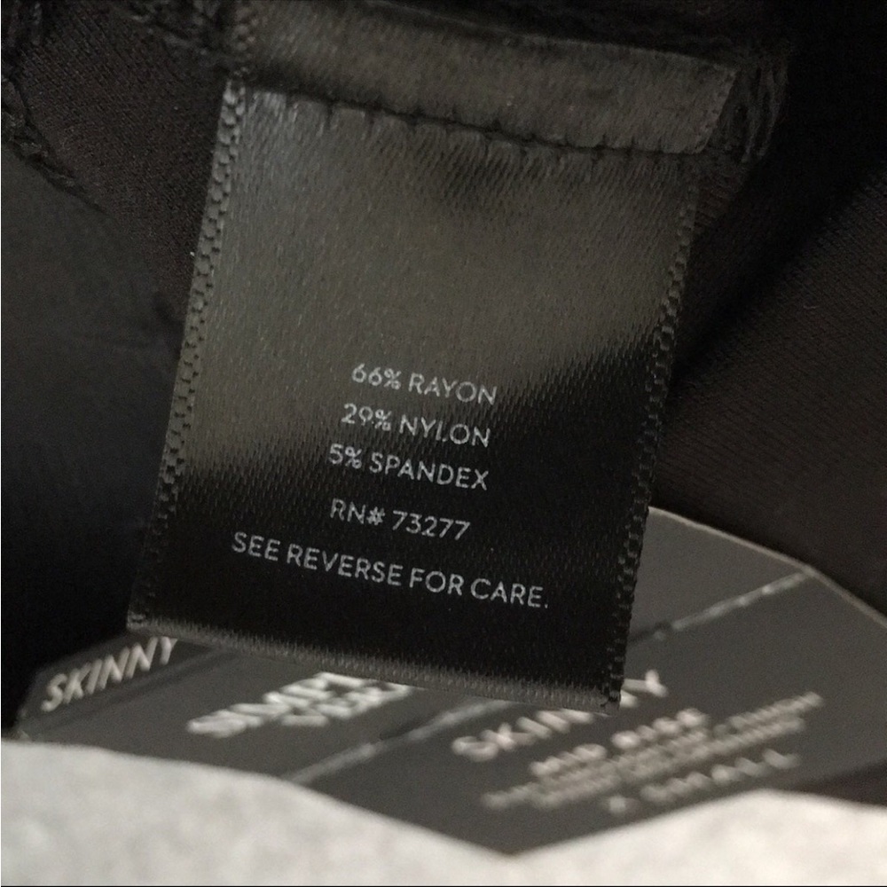 Simply Vera Shaping Skinny Pants Size Xsmall Office Minimalist Preppy Black - Picture 4 of 11